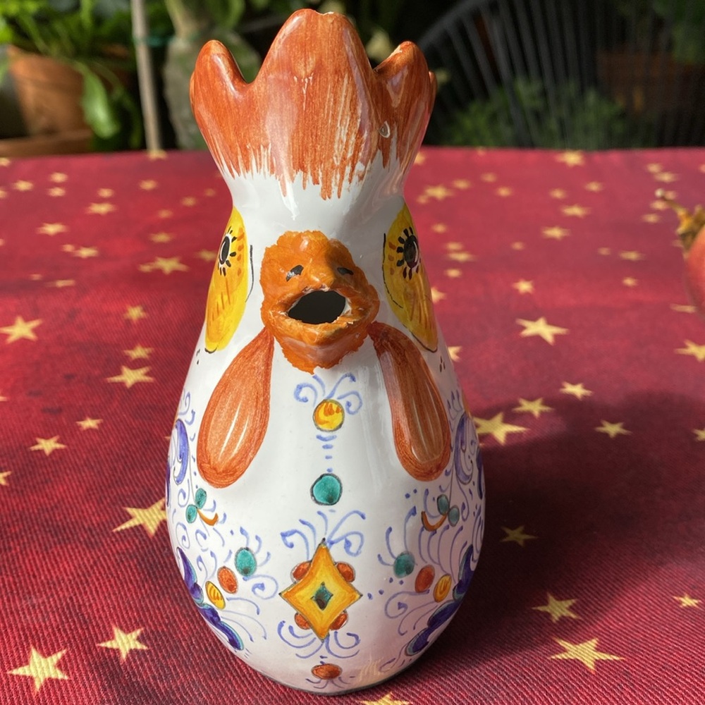 Cama Deruta Italy Vintage handmade tiny pitcher / vase - Picture 5 of 15